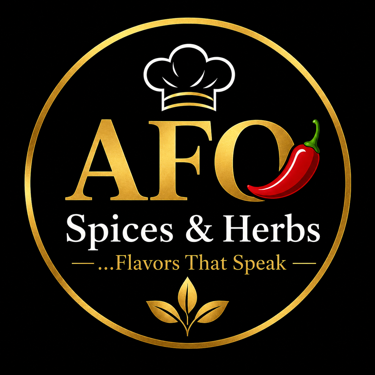 AFO Spices and Herbs logo